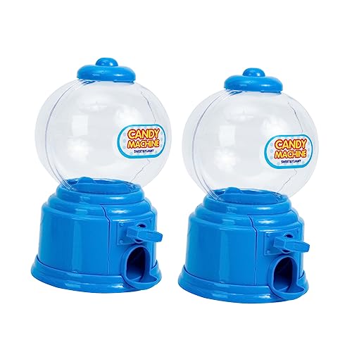 Alasum 2St Mini Twist Zuckermaschine Kinder-Handyspielzeug Kaugummiautomatenbank Kinderbank Spielzeug für Kinder kinderspielzeug Candy Catcher Spielzeug Mini-Süßigkeiten- Abs Blue von Alasum