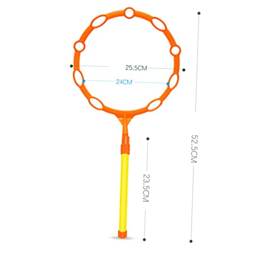 Alasum 2St Outdoor-Spielzeug für Kinder kinderspielzeug Kinder Spielzeug Toys Seifenblasenmacher für Kinder riesiges Blasen-Kit Blase Blasen Werkzeuge zum Blasen von Blasen Orange von Alasum