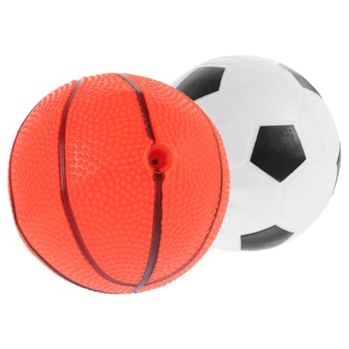 Alasum 2st Aufblasbares Ballspielzeug Aufblasbarer Sportball Ball Pädagogischer Klopfball Leichter Springender Ball Pädagogischer Springender Ball Elastizitätsballspielzeug PVC von Alasum