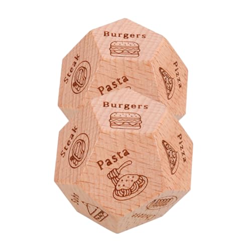 Alasum Spiel 2pcs Einzigartige Holz Mahlzeit Entscheidung Abendessen Entscheidung Parteien Bars Und Ktvs von Alasum