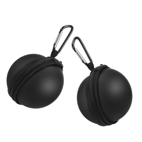 Alasum 2st Jo-jo-Tasche Yoyo-Tasche Zur Aufbewahrung Yoyo-balltasche Jo-jo-Koffer Zur Aufbewahrung Jo-jo-Fall Yoyo-Ball-Aufbewahrungstasche Tragbare Yoyo-Aufbewahrungstasche Eva Black von Alasum