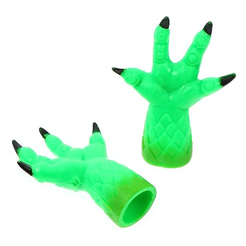 Alasum 2st Knifflige Lustige Spielzeug Goodie-Bag-füller Fingerpuppen Gastgeschenke Green von Alasum