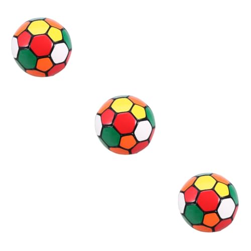 Alasum 3 STK PVC-Fußball Innen- und Außenfußball Sommer Strandball Beach-Soccer-Ball Spielzeug-Einkaufswagen Activity für Kinder aktivity für Kinder pufferball aufblasbarer Ball PVC-Kugel von Alasum