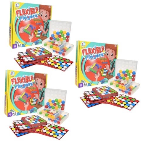 Alasum 3 Sätze Brettspiel Spielzeug interaktives Spielzeug Kinder brettspiele gesellschaftsspiele für Kinder Desktop-Kampfspiel abprallen Brettspielbälle Fingerspielzeug für Kinder Papier von Alasum