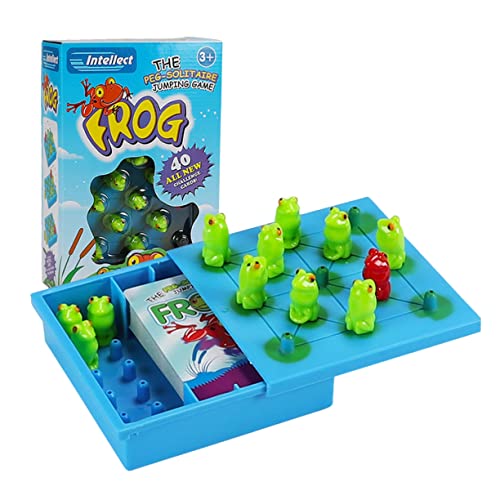 Alasum 3 Sätze Frosch Dame Reisespielzeug für Kleinkinder Brettspiel für Kinder Spielzeug für Kinder kinderspielzeug Kleinkindspielzeug Spiel Schachbrett Spielzeug logisches Brettspiel von Alasum