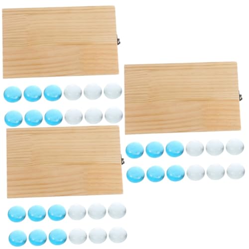 Alasum 3 Sätze Mankala Mancala-Brettspiel Kinder-Schachspielzeug Kinder Mancala Schach tragbare mancale Mancala-Spielzeug aus Holz Brettspiel Spielzeug Brettspiele für Erwachsene ， von Alasum