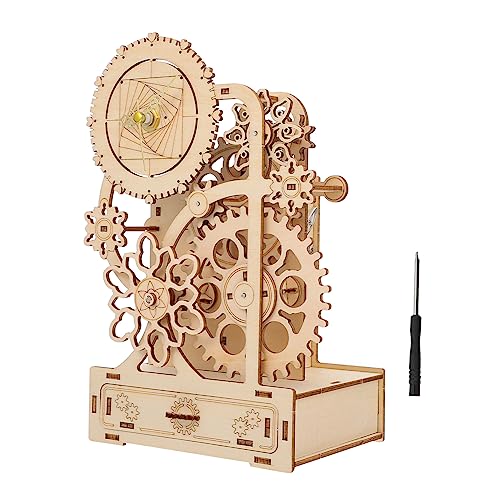 Alasum 3 Sätze Stifthalter aus Holz Uhr-Kit holziges Spielzeug 3D-Rätsel jucarii pentru copii hühner Spielzeug bastelkasten DIY-Desktop-Ornament Stiftbehälter selber Machen hölzern Brown von Alasum