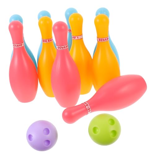 Alasum 3 Sets Bowlingkugel Spielzeug Für Kinder Indoor Spielzeug Bowling Spiele Für Kinder Indoor Kleinkind Indoor Spielzeug Sportspielzeug Bowling Pin Outdoor Bowling Spiel von Alasum