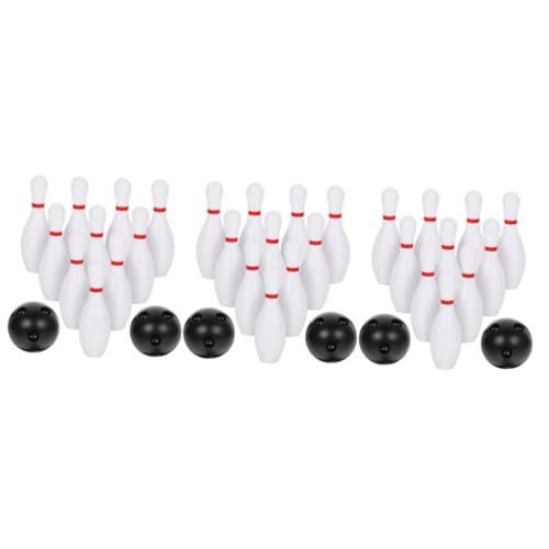 Alasum 3 Sets Kinder Bowling Outdoor Spielzeug Spielzeug Bowlingkugeln Spielzeug Für Bowling Bowling Outdoor Bowling Indoor Spielzeug Bowling Spielzeug Kunststoff von Alasum