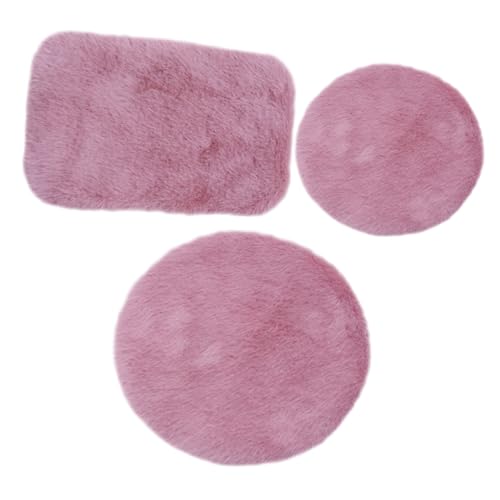 Alasum 3 Stück Teiliges Miniatur Teppich aus Flauschigem Plüsch Dekorative Bodenmatten für Puppenhäuser Sichere Langlebige Mini Hausdeko für Mikro Szenen und Spielhausgestaltung Alasum 3 Stück Teiliges Miniatur Teppich aus Flauschigem Plüsch Dekorative Bodenmatten für Puppenhäuser Sichere Langlebige Mini Hausdeko für Mikro Szenen und Spielhausgestaltung von Alasum