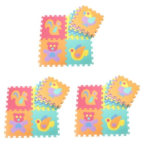 Alasum 30 STK -Bodenmatte Boden Matte bodenbelag schaumstofffliesen Bodenpuzzle für Kinder Puzzlematte Spielmatte ineinandergreifende Fußmatten für Babys Krabbelmatte für Babys von Alasum