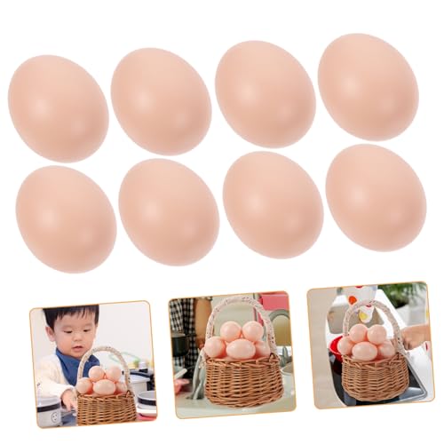 Alasum 30St gefälschte Eier Kinder Spielzeug Eier DIY Malerei Eier Malerei Eier für Kinder Spielzeug Eier für Kinder unbemaltes Ei Eier selber bemalen Eier bemalen künstliche hühnereier von Alasum