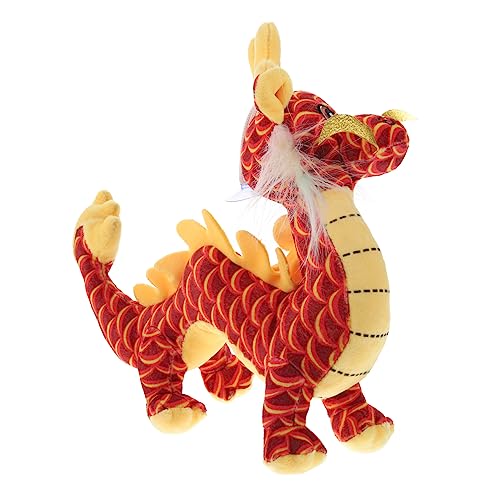 Alasum 3St Drachenpuppenmaskottchen chinesisches neujahrsmaskottchen Spielzeug Drachenspielzeug im chinesischen Stil Drachen Kuscheltier chinesisch Kinderspielzeug Spielzeuge von Alasum