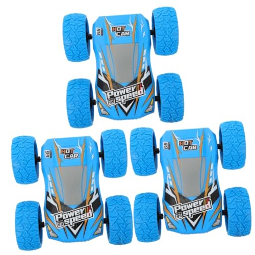 Alasum 3St Kipper Kinderspielzeug Kinder Auto Spielzeug autorennen Toys Cars Automodell Spielzeug Off-Road-RC-Autos Spielzeuge Stunt Trägheit Automodell Trägheitsautomodell Plastik Blue von Alasum