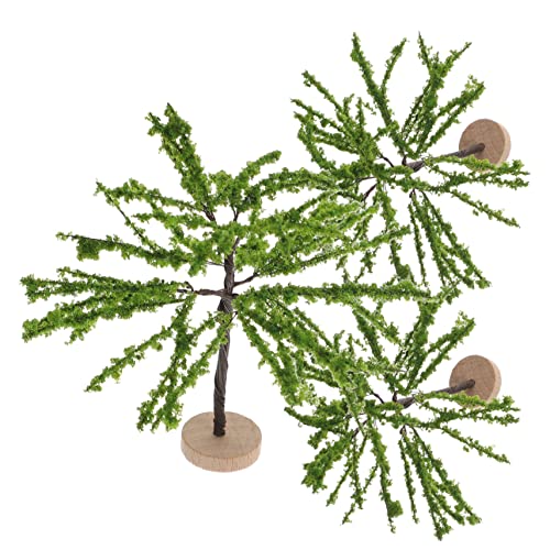 Alasum 3St Simulierter Minibaum Modellarchitekturbäume grüne Landschaft Landschaftsmodell kleine Bäume Artificial Tree mikrolandschaft Zuglandschaftsbaum Bäume dekorieren Plastik von Alasum