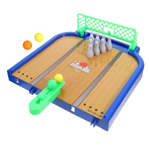 Alasum 3st Bowlingkugel Spielzeug Mini-Bowling-Spielzeug Bowlingkugel Für Kinder Miniatur-sportspielzeug Bowling-brettspiel Sport-Desktop-Spielzeug Bowling Für Kinder Spielzeuge Plastik von Alasum