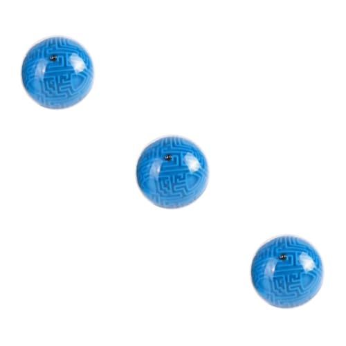 Alasum 3st Labyrinthball Für Kinder 3D-intellekt Labyrinth Ballspiel 3D-rätsel Kinder Labyrinth Intellekt-Labyrinth-Ball Puzzle Intelligenz-Labyrinth-Spiel Labyrinth-Kugel Denkspiel Blue von Alasum