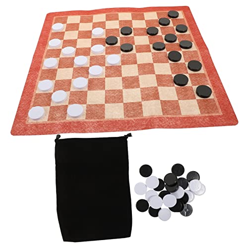 Alasum 4 Sätze Brettspiel Kinderschach Schachbretter Für Erwachsene Kompaktes Schachbrett Tragbarer Schachtisch Tischschachspiel Tragbares Schachbrett Gobang-Spiel Kinder Spielset Plastik von Alasum