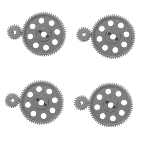 Alasum 4 Sätze Fernbedienungsauto Ersatzteile Rc Getriebe Rc Auto 110 Modellauto Getriebemotor 110 Fernbedienungs Modellautogetriebe 110 Maßstab Autogetriebe Modellräder Für Autos von Alasum