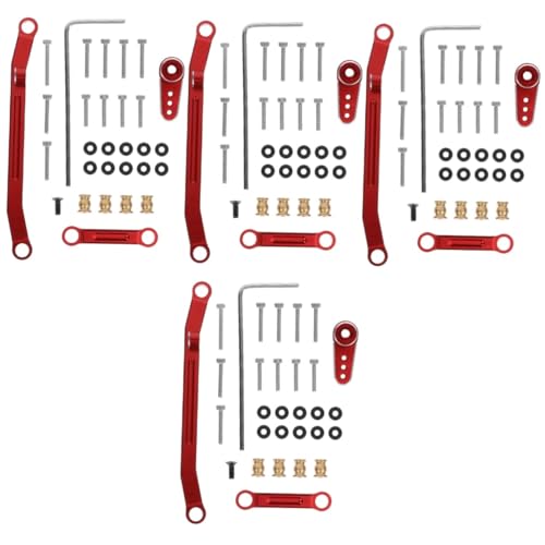 Alasum 4 Sätze ferngesteuerte Autolenksäule Fernauto-Reparaturteil RC-Autospielzeug-Reparaturset Ferngesteuertes Auto Zubehör RC Auto Ersatzteil Upgrade-Zubehör für ferngesteuertes Auto von Alasum