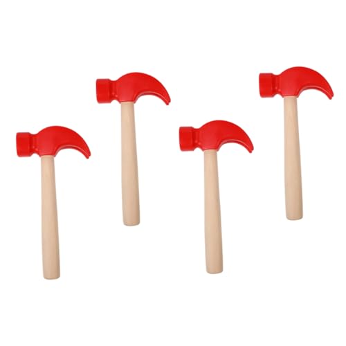 Alasum 4 Stück Hammer Simulation Hämmer Spielzeug Mini Hammer Spielzeug Werkzeuge Für Kinder Kinder Hammer Spielzeug Kinder Hammer Spielzeug Pädagogisches Kleinkindspielzeug Kinder von Alasum