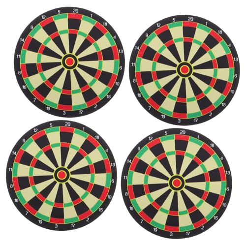 Alasum 4 Stück Puppenhaus dartspiel Spielzeug kleine Dartscheibe Mini- -Dartscheiben Magnetische Dartscheibe für Kinder Indoor-Spiel fangen Dartscheibe zum Aufhängen an der Wand von Alasum