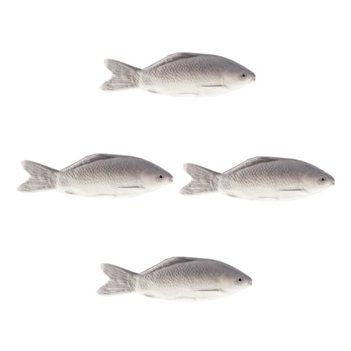 Alasum 4 Stück Teiliges Realistischer PU Fischmodelle Künstliche Fischdekoration und Kindersicheres Simulationstier Dekoratives für Kinderzimmer und Fotorequisiten Alasum 4 Stück Teiliges Realistischer PU Fischmodelle Künstliche Fischdekoration und Kindersicheres Simulationstier Dekoratives für Kinderzimmer und Fotorequisiten von Alasum