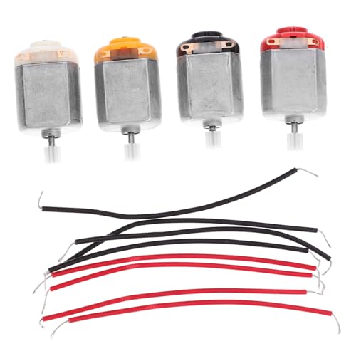 Alasum 4pcs DIY Motor Science Projects Motor Electric Motor Science Geräte Spielzeugteile von Alasum