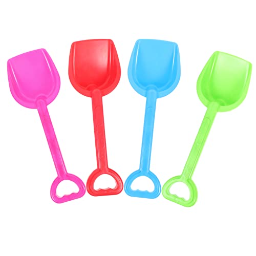 Alasum 4pcs Glatte Kunststoff Mini Schaufeln Spielzeug Farbenfrohe Süße Minischaufeln Kinder Beach Digging Tools von Alasum