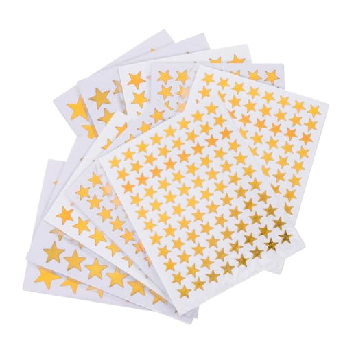 Alasum 50 Blatt Selbstklebende Aufkleber Teiliges in Leuchtende Belohnungssticker für Schüler Kindergarten Schule Langlebig und Einfach Ablösbar Alasum 50 Blatt Selbstklebende Aufkleber Teiliges in Leuchtende Belohnungssticker für Schüler Kindergarten Schule Langlebig und Einfach Ablösbar von Alasum