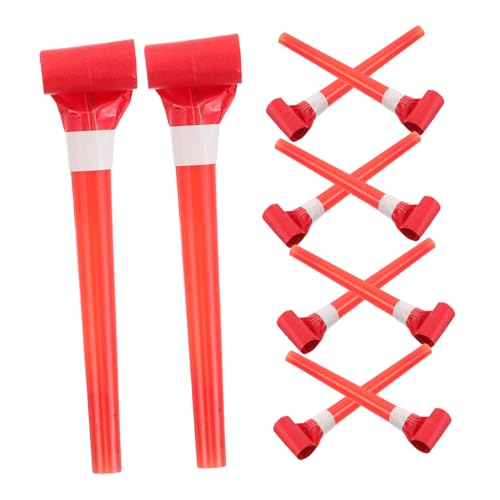 Alasum 50 Stück Party Bläser Tröten Rot Kreative Kinderpfeifen Leichte Lärmmacher für Geburtstagsfeiern Sommerhochzeiten und Fußball Deko als Partyspaß und Mitgebsel Alasum 50 Stück Party Bläser Tröten Rot Kreative Kinderpfeifen Leichte Lärmmacher für Geburtstagsfeiern Sommerhochzeiten und Fußball Deko als Partyspaß und Mitgebsel von Alasum