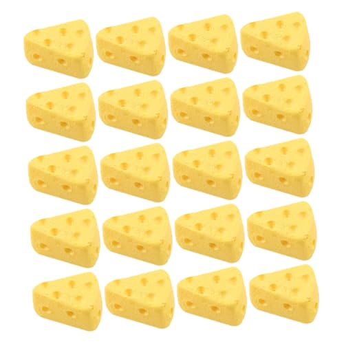 Alasum 50 Stück Simulierte Käse Dreieckstorten Mini Dessert Deko Attrappen für Küche Shop Büro Fotorequisiten Basteln und Lernzwecke Alasum 50 Stück Simulierte Käse Dreieckstorten Mini Dessert Deko Attrappen für Küche Shop Büro Fotorequisiten Basteln und Lernzwecke von Alasum