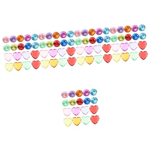 Alasum 500 STK Diamanten für Kunsthandwerk Kinder Edelsteine DIY zubehör Edelsteine für Kinder playmobile prinzessinschloss bastelsets für Kinder schmuck Diamantornamente Acrylhandwerk von Alasum