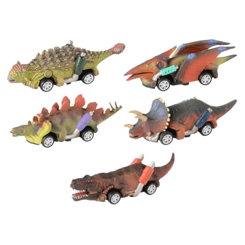 Alasum 5St Dinosaurier- interaktives kinderspielzeug Safe Toy kinderfahrzeuge Children Bumper car Fahrzeug Autospielzeug für Fahrzeugmodell Plastik von Alasum