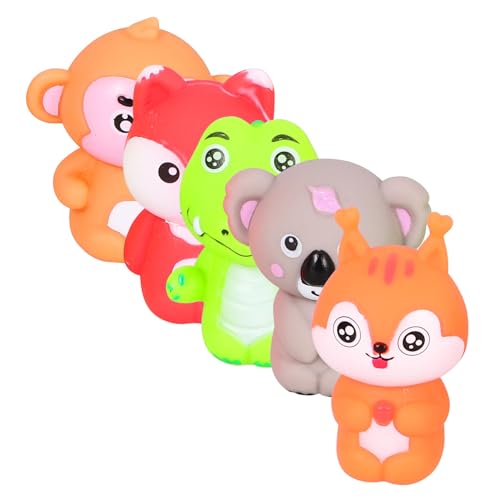 Alasum 5St Tierfigurenspielzeug interaktives puppentrage kinderspielzeug spielzeuge Cartoon-Fingerpuppen Figuren Fingerspielzeug Tierpuppen PVC von Alasum