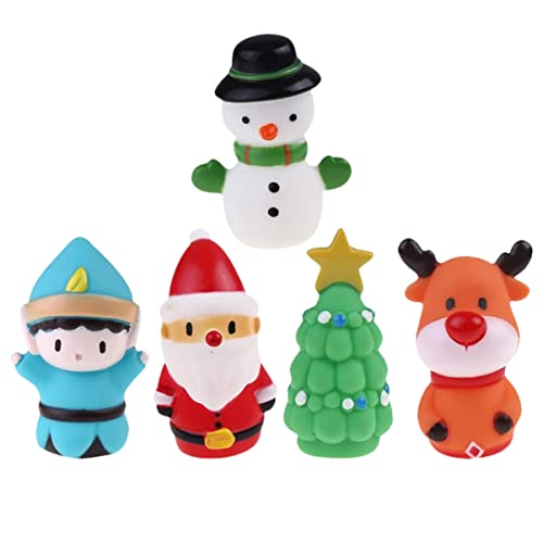 Alasum Jungen und Mädchen Finger Puppet Spielzeug 5pcs Hände Finger Set Weihnachten Elemente von Alasum