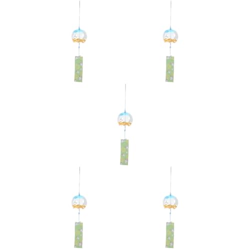 Alasum 5st Japanisches Windspiel Hochzeitsdekoration Fenster Deko Basteln Fensterdekoration Bastelset Dekorative Windspiele Windglocken Windspiel Für Den Garten Neuartiges Windspiel Glas von Alasum