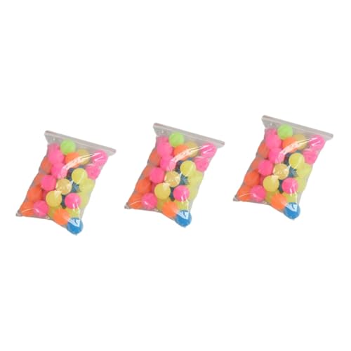 Alasum 60 STK Springender Ball kleine Hüpfbälle Leuchtende Sprungbälle Bälle mit Lichtern hüpfen Lassen Spielzeug für Kinder kinderspielzeug Toys Kinderbälle Fluoreszierende Kugel von Alasum