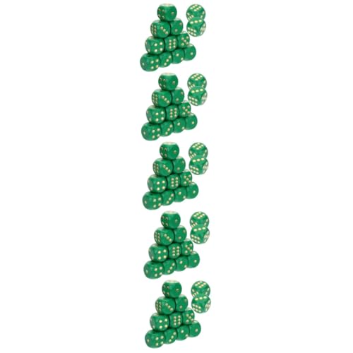 Alasum 60 STK Würfel st. Patrick Dekor st. Patrick Day Zubehör Spielzeug настольные игры kucheltier spielwaren draußen St. Patrick's Day Toys st. Patrick Partygeschenke Holz Green von Alasum