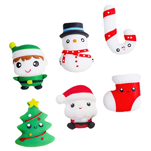 Alasum 6St Weihnachtsprise Spielzeug für Kinder kinderspielzeug weihnachtdeko weihnachtsornament Christmas Accessories Spielzeug zum Stressabbau Fingerquetschspielzeug Partyspielzeug von Alasum