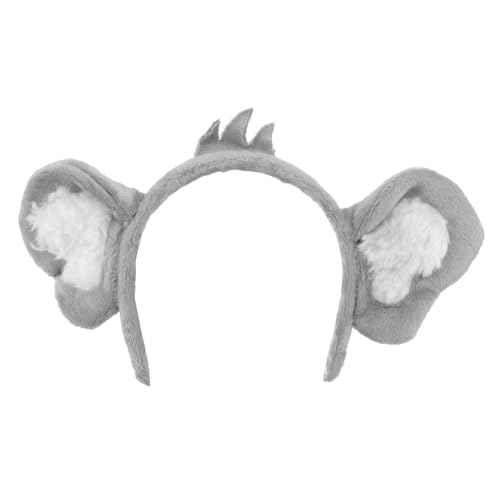 Alasum 7 Stk Koala-Stirnband Koala-Ohr-Haarspange Koala-Kopfbedeckung koala haarreif koala ohren haarreif Haarband Cartoon-Koala-Ohr-Stirnband Kopfschmuck mit Koala-Ohren Polyester von Alasum