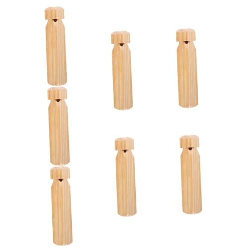 Alasum 7 Stk Pfeife kinderinstrumente kinder musikinstrumente kinder instrument Musikspielzeug für Babys Lernspielzeug für Kinder pädagogisches Spielzeug Eltern-Kind-Lehrhilfe Holz von Alasum