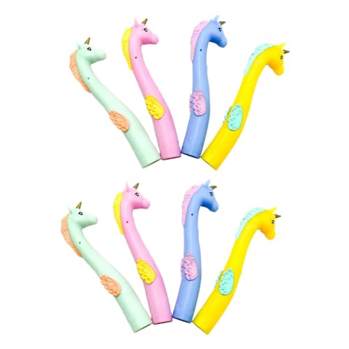 Alasum 8 STK Einhorn Fingerspielzeug Tiere Spielzeug Kinder Spielset Badespielzeug Tierpuppen Fingerpuppen Für Babys Puppen Für Kinder Einhorn-Spielzeug Für Kinder von Alasum