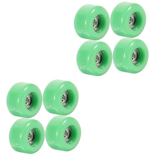 Alasum 8 STK Spielzeug Zum Stressabbau Fingerspielzeug-Skateboard-räder Mini-griffbrett Finger-Skate-Modell Sportspielzeug Fingersport-Modell Mini-Skateboards Spielzeuge Rostfreier Stahl von Alasum