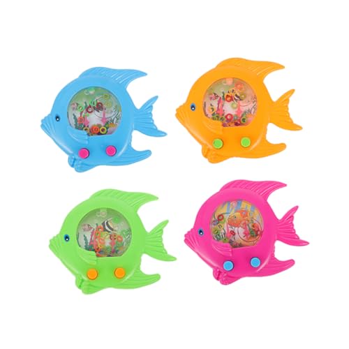 Alasum 8 STK Wasserflugzeug Spieltelefon Mit Wasserring Stapelspielzeug Fish Ring Toss Wasserspiele Handheld-wasserspielzeug-Spiel Wurfringspielzeug Spielzeug Stapeln Plastik von Alasum