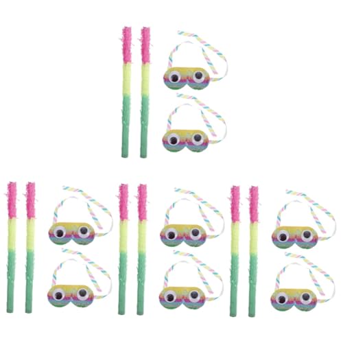 Alasum 8 Sätze Piñata Pinata Brillenstütze Partyzubehör Für Kindergeburtstage Spielzeug Für Mädchen Brille Für Kinder Mädchen Spielzeug Partyzubehör Für Mädchengeburtstage Papier von Alasum