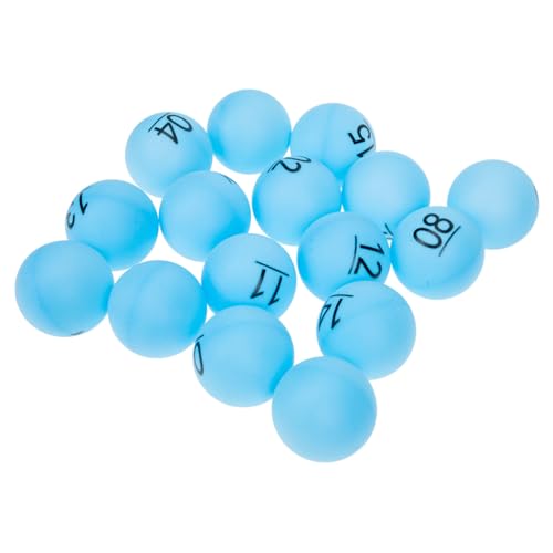 Alasum 80 STK Lotteriekugel Colored Balls Games Verlosung von Bällen Partyspielbälle Tombola-Bälle Partyaktivität Lotterieball Kugelstützen aus Kunststoff Plastik von Alasum