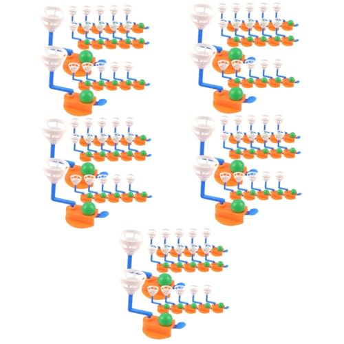 Alasum 90 STK Tabletop-Sportspiel Basketball für Kinder Spielzeuge Kleiner Basketball interaktives Spielzeug kinderspielzeug Kid Toys Früherziehungsspielzeug Kinderspiel Spielzeug Plastik von Alasum