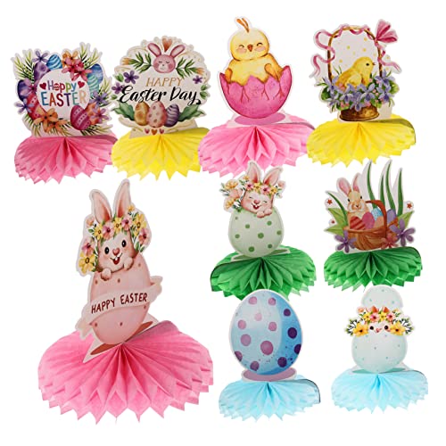 Alasum Ostern Waben Ornamente Waben Papier Ostern Home Decor Party Tafelaufsätze von Alasum