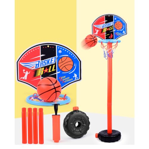 Alasum Basketballspielzeug Aus Kunststoff Für Jungen Und Mädchen Basketballkorb-Set Für Jungen Und Mädchen Basketballspiel Für Den Kindergarten Zufällige Farbe von Alasum